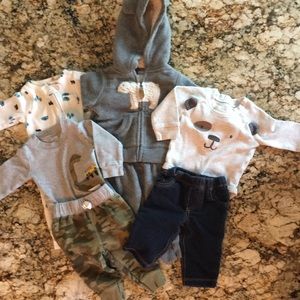 Lot / Bundle Carter’s baby clothes 3 mo